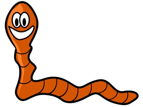 Worm Funny Clipart Best