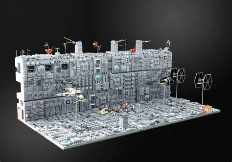 Star Wars Dream Factory Diorama De Star Wars Hecho Con Piezas De Lego