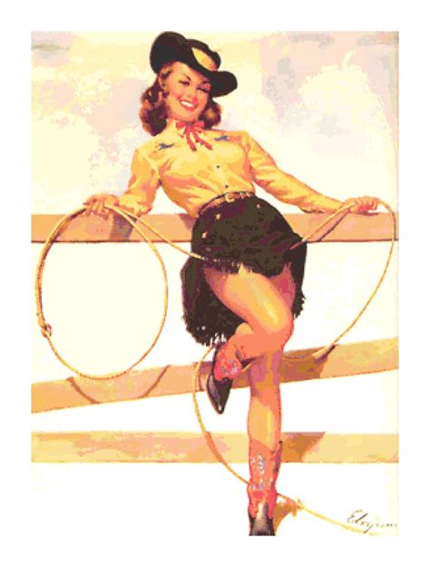 Vintage Retro Cowgirl Pin Up Girl With Lasso Pdf Cross Stitch Etsy