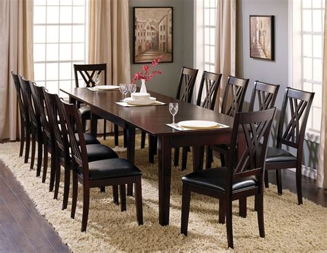 Expandable Espresso 5 Piece Formal Dining Dining Room