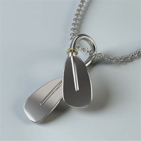Wrap Your Head Around This Piece Our Bent Paddle Pendant Is A Subtle