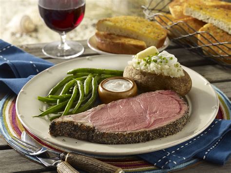The ends are well done for those who can't tolerate pink. Delicious and Rich Prime Rib for Two Recipe