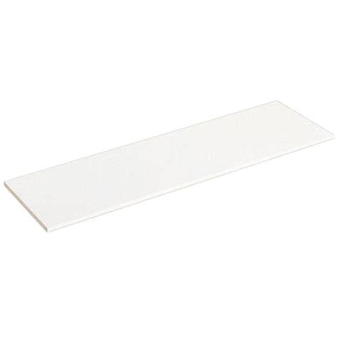 Closetmaid Selectives 48 In White Laminate Shelf 7034 The Home Depot