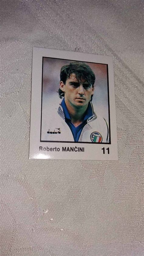 In rome, roberto got a lot of satisfaction as he won his second scudetto in the 1999/2000 season. Roberto Mancini Italy Italia Sampdoria Lazio #11 World Cup ...