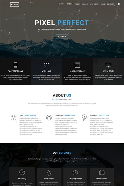 Responsive Single Page Website Templates Free Download Html With Css