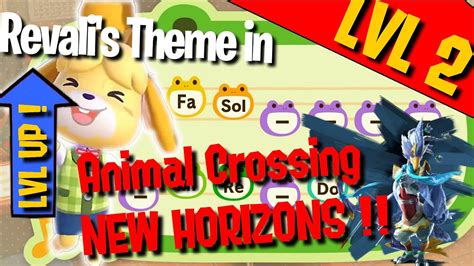 Animal Crossing New Horizons Revalis Theme Town Tune Youtube