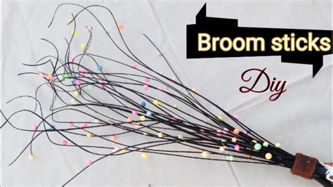 Diy Broom Sticks Craftwaste Materials Reuse Idearoom Decor Idea Youtube