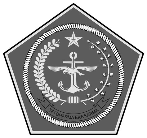 Logo jata negara hitam putih vector. Logo TNI (Tentara Nasional Indonesia) Vector | DOWNLOAD ...