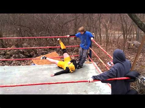 Unw Backyard Wrestling Forsaken Fury Vs Justin Extreme Rules Match