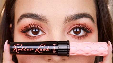 I apply my roller lash just like any other mascara. Benefit Roller Lash Mascara Review + Demo! - YouTube