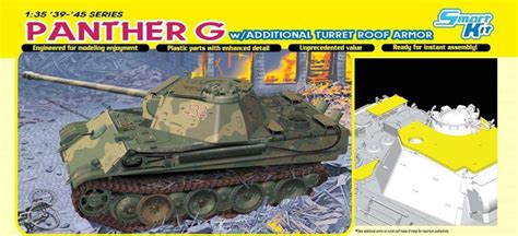 Model Kit Tank 6897 Panther Ausfg Late Production Wadd On Anti