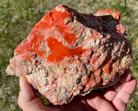 1218 Gram Oregon Red Opal In Rhyolite Specimen Outlaw Rocks