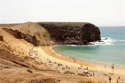 Amazing Papagayo Beach In Lanzarote Canary Islands Editorial Stock Image Image Of Islands
