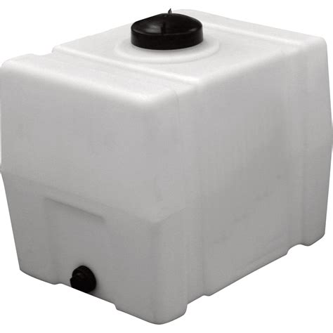 Romotech Poly Storage Tank — Square 100 Gallon Capacity Model 2392