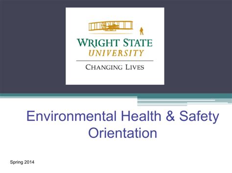 Hazard Communication Wright State University