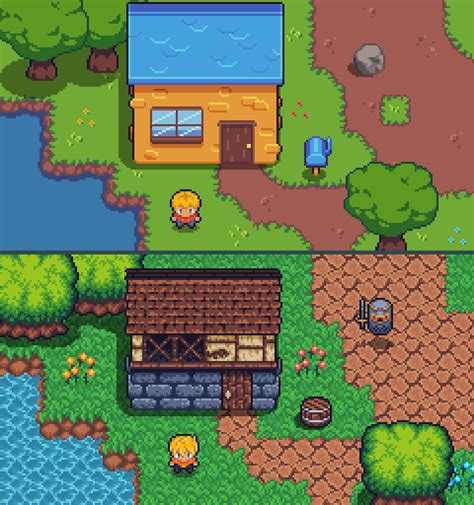 Oc Cc Reality Vs Fantasy Pixelart