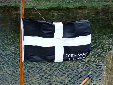 Cornish Flag The Text On The Flag Reads Cornwall And Kerno Flickr