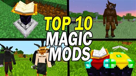 Top 10 Best Minecraft Magic Mods Youtube