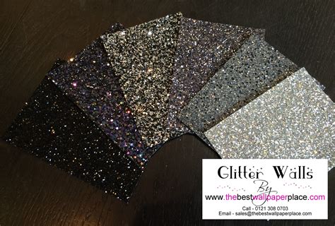 Our Shades Of Black Glitterwallcovering With Images Glitter Room