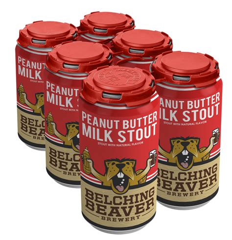 Belching Beaver Peanut Butter Milk Stout 6pk Can Edina Mn Edina Liquor