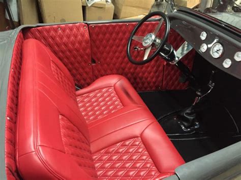 1932 Ford Roadster Traditional Hot Rod Custom Interior
