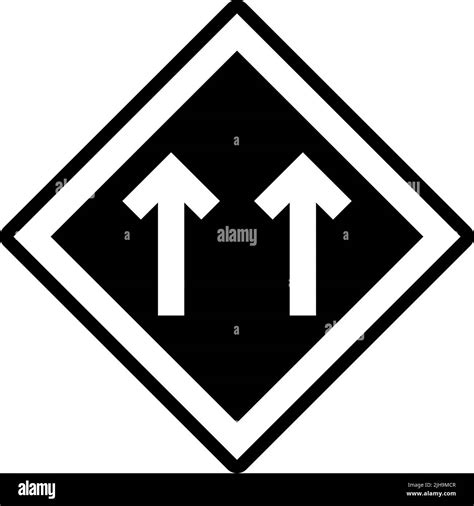Traffic Signs One Way Stock Vector Image And Art Alamy
