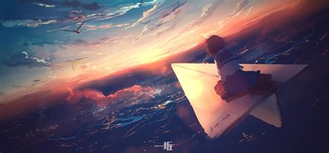 Flying Anime Wallpapers Top Free Flying Anime Backgrounds