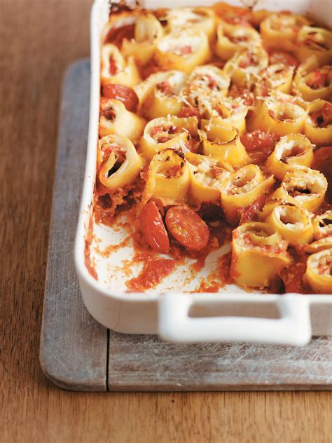 Pasta Rolls With Red Pepper And Ricotta Recipe
