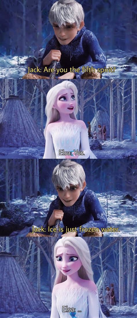 Jelsa Elsa And Jack Frost Frozen 2rotg By Overlandx Me Funny