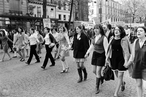 mai 68 des femmes dans les rues mais privées de parole publique