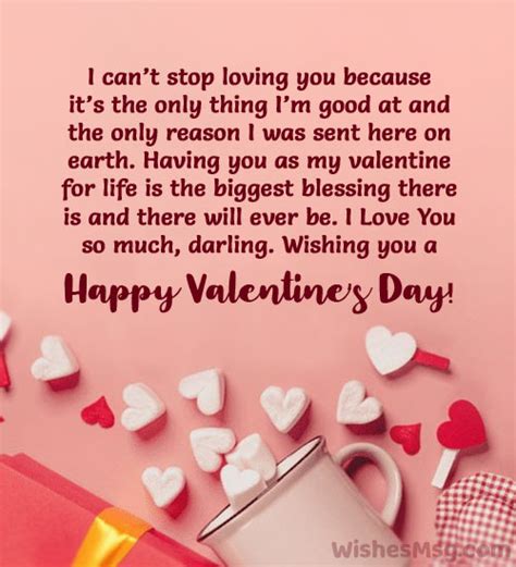 Valentines Day Paragraphs For Her Wishesmsg