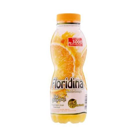Jual Floridina Orange Pulp 360ml Isi 6 Pcs Botol Shopee Indonesia