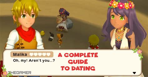 A Complete Guide To Dating In Harvest Moon One World