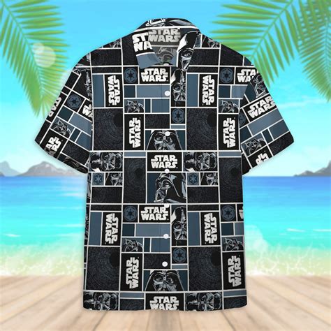 3d Star Wars Darth Vader Hawaiian Shirt For Men Custom Hawaiian Shirt