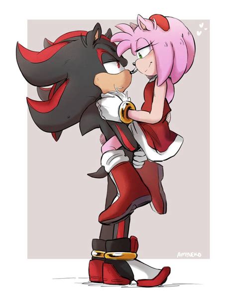Luv By Aymiaymi Shadow And Amy Shadamy Comics Sonic Heroes