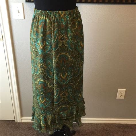 Paisley Patterned Skirt Paisley Pattern Skirt Clothes Design