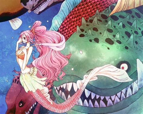 Shirahoshi Fishman Island One Piece One Piece Fanart One Piece Anime