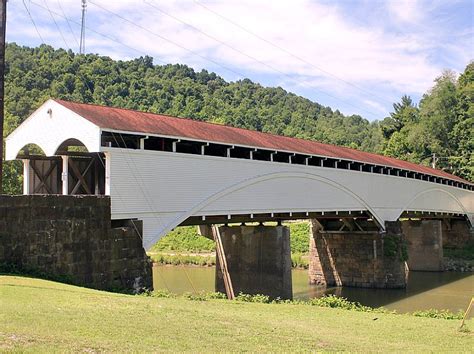 Pennsylvania And Beyond Travel Blog The Philippi Covered Bridge In