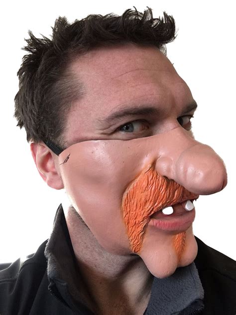 Masque Demi Visage Dick Nez Willy Face P Nis Dr Le Grand Dents