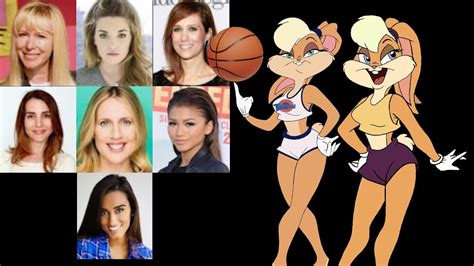 animated voice comparison lola bunny looney tunes youtube