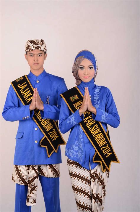 Gambar Pakaian Adat Sunda Sundanese Dress Pakaian Adat Daerah Sunda