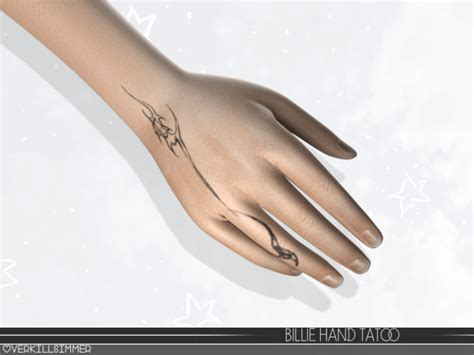 Sims 4 Billie Right Hand Tattoo Download The Sims Game