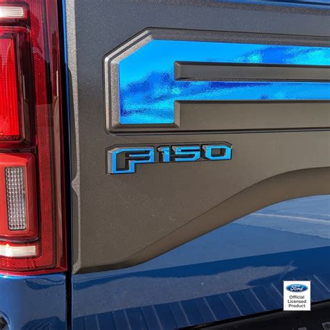 2017 2020 Ford Raptor Colored Chrome Raptor F 150 Emblem Overlay Decal