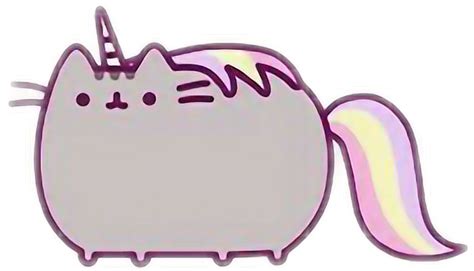 Pusheen Cute Kawaii Unicorn Sticker By Damntriangle