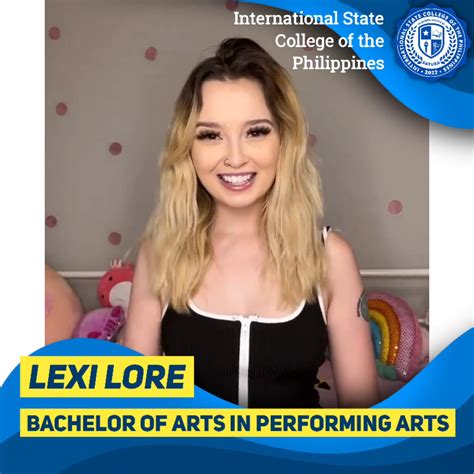 Lexi Lore Is Official Iscpanian • Iscp Bataan Campus Twitter School Lexi Lore Is Now An