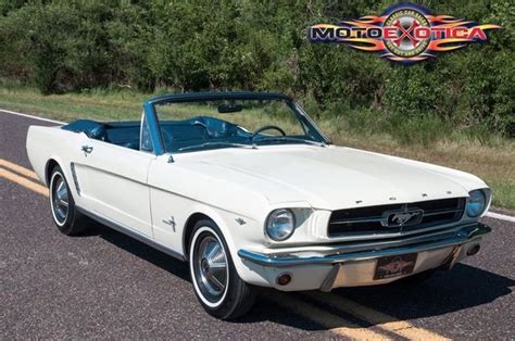 1965 Ford Mustang D Code Convertible Motoexotica Classic Cars