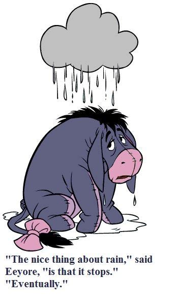 Eeyore, the old grey donkey, stood by the side of the stream and. Pin by Dawn Lane on Winnie the Pooh (With images) | Eeyore quotes, Eeyore pictures, Eeyore
