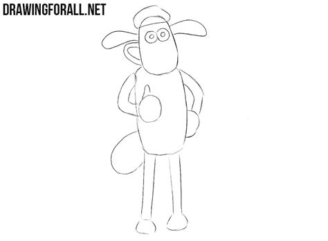 How To Draw Shaun The Sheep