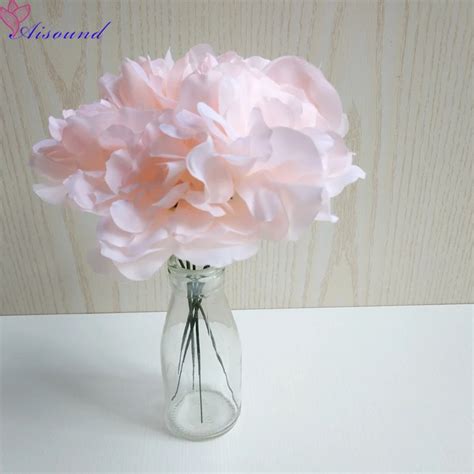 5pcs Artificial Silk Flowers Dahlia Head Diy Craft Supplies Artificial