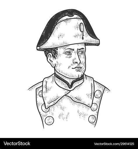Napoleon Bonaparte Sketch Royalty Free Vector Image